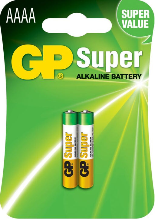 GP BATTERIES - GP AAAA Battery Super Alkaline 2 PK