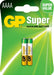 GP BATTERIES - GP AAAA Battery Super Alkaline 2 PK
