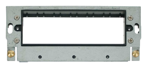 Scolmore GR100BK - 6 Minigrid Module Yoke - Black MiniGrid Scolmore - Sparks Warehouse