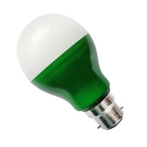 Bell Lighting GLS Shape 240v 5w B22d LED A60 GREEN LED Lighting Bell - Sparks Warehouse