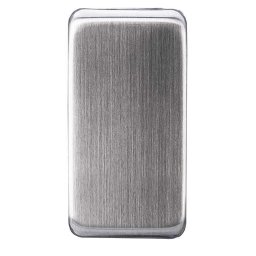 BG Nexus GRUPBS Grid Rocker Plain Brushed Steel - BG - sparks-warehouse