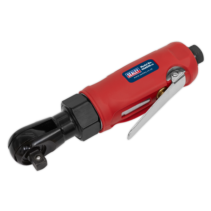Sealey - GSA635 Compact Air Ratchet Wrench 3/8"Sq Drive Air Power Tools Sealey - Sparks Warehouse