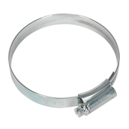 Sealey - HCJ3X HI-GRIP® Hose Clip Zinc Plated Ø60-80mm Pack of 10 Consumables Sealey - Sparks Warehouse