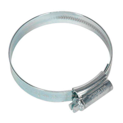 Sealey - HCJ3 HI-GRIP® Hose Clip Zinc Plated Ø55-70mm Pack of 10 Consumables Sealey - Sparks Warehouse