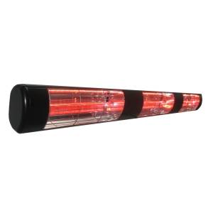 Victory HLW45BG 240v 3 x 1500w Black Casing Long Life Patio Heater - Gold Lamp Infra Red Bulbs Victory  - Easy Lighbulbs
