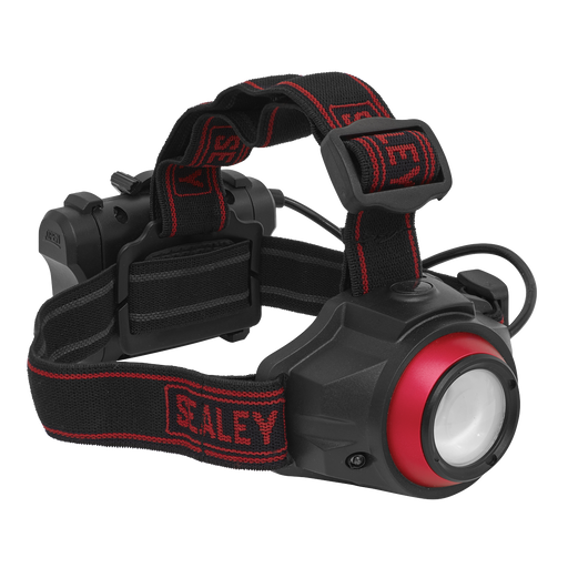 Sealey - HT111R Rechargeable Head Torch 5W COB LED Auto Sensor Lighting & Power Sealey - Sparks Warehouse