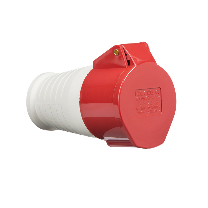 Knightsbridge IN0016 415V IP44 32A PLUG 3P+N+E KB Knightsbridge - Sparks Warehouse