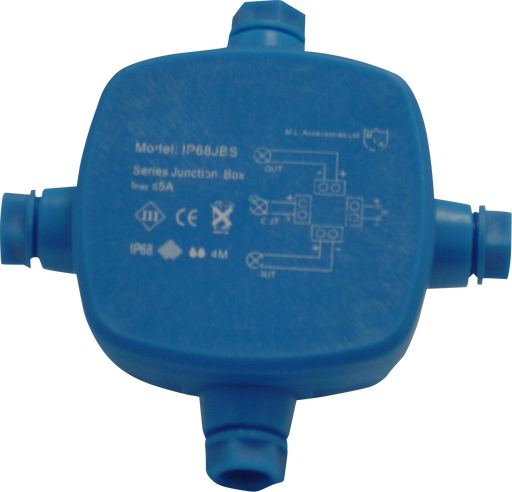 Knightsbridge IP68JBS IP68 16A 48V JUNCTION BOX FOR SERIES WIRING. KB Knightsbridge - Sparks Warehouse