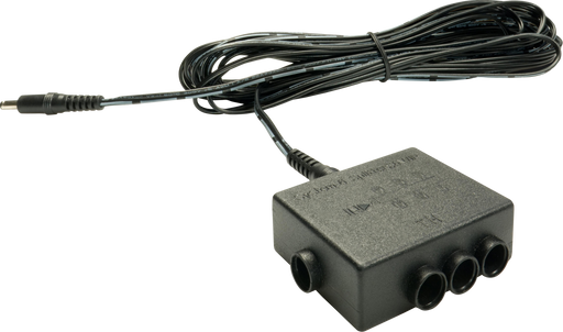 Knightsbridge Kit5X 5 METRE 2 MALE PLUGS LINKABLE Kit Extension C/W SPLITTER Lighting Accessories Knightsbridge - Sparks Warehouse