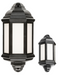 Knightsbridge LANT3 230V IP54 8W LED HAlf Wall Lantern Outdoor Wall Light Knightsbridge - Sparks Warehouse