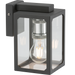 Knightsbridge LANTBK 230V IP23 E27 Wall Lantern - Anthracite Outdoor Wall Light Knightsbridge - Sparks Warehouse