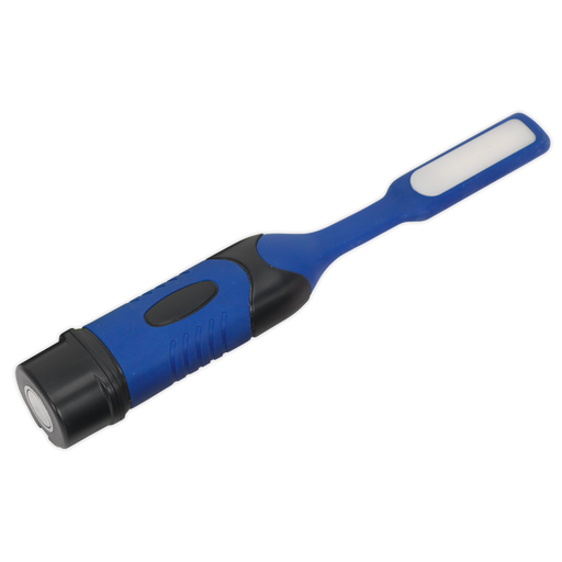 Sealey - 6 SMD LED Magnetic Flexi-Head Pocket Light - Blue Lighting & Power Sealey - Sparks Warehouse