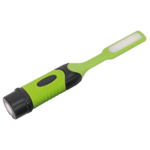 Sealey - 6 SMD LED Magnetic Flexi-Head Pocket Light - Green Lighting & Power Sealey - Sparks Warehouse
