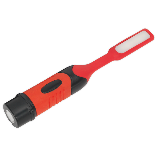 Sealey - 6 SMD LED Magnetic Flexi-Head Pocket Light - Red Lighting & Power Sealey - Sparks Warehouse