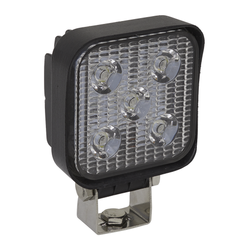 Sealey - LED2S Mini Square Work Light with Mounting Bracket 15W LED Lighting & Power Sealey - Sparks Warehouse