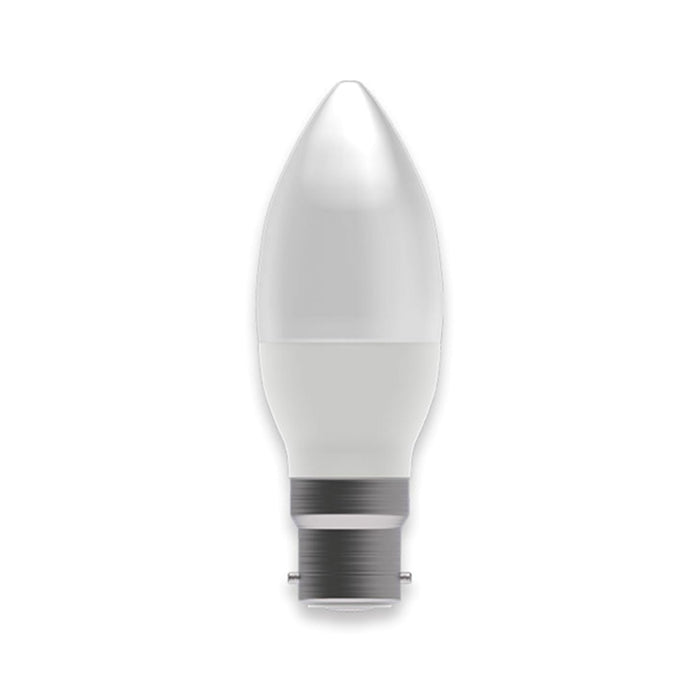 Bell 05057 Non-Dimmable 4W LED BC Bayonet Cap B22 Candle Warm 2700K
  250lm Opal Light Bulb