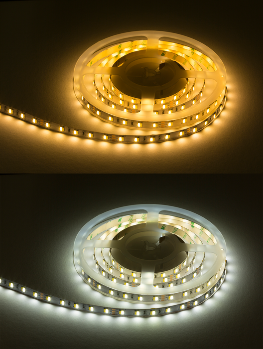 Knightsbridge LEDF24CCT Flex LED 24V IP20 CCT Colour Temperature Adjustable  - 5 metres LED Strip Lights Knightsbridge - Sparks Warehouse