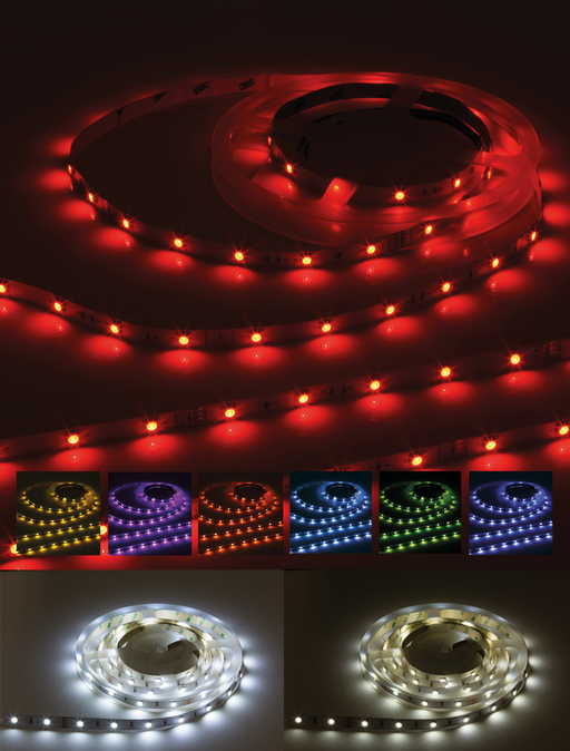 Knightsbridge LEDF24RGBW LED Flex 24V IP20 RGB - 5 Metres LED Strip Lights Knightsbridge - Sparks Warehouse