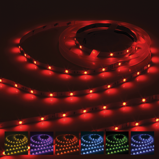 Knightsbridge LEDF24RGB LED Flex 24V IP20 RGB - 5 Metres LED Strip Lights Knightsbridge - Sparks Warehouse