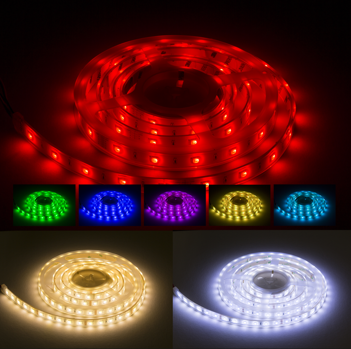 Knightsbridge LEDFIPRGBW LED Flexible Tape 24V IP68 RGB - 5 metres LED Strip Lights Knightsbridge - Sparks Warehouse