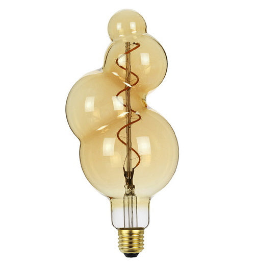 The Grape 4w XXL Antique Gold Deocrative Filament Light Bulbs LED Bulbs Sparks Warehouse - Sparks Warehouse