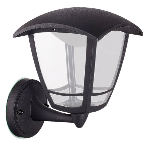 Luceco LEXCL4B6B4 IP44 Rated LED Outdoor Wall Lantern In Black Outdoor Wall Light Luceco - Sparks Warehouse