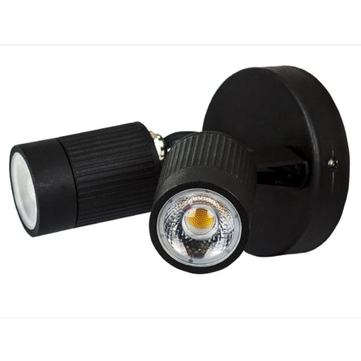 Luceco LEXWT7B40 Twin IP44 Wall Mount LED Garden Spot Light Outdoor Lighting Luceco - Sparks Warehouse