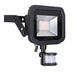 BG LFSP12B130 Black LED Floodlight & PIR 15W - Warm White - BG - Sparks Warehouse