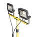 Luceco LSLTTW2181V 110V Twin Head Tripod With 16A Plug Site Lighting Luceco - Sparks Warehouse