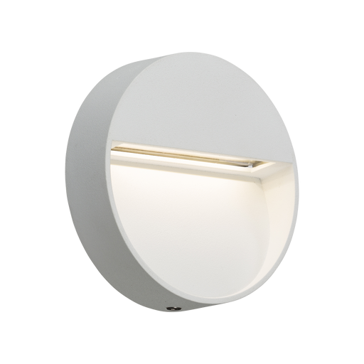 Knightsbridge LWR2W 230V IP44 2W LED Round Wall/Guide light - White Light Switches Knightsbridge - Sparks Warehouse