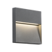 Knightsbridge LWS2G 230V IP44 2W LED Square Wall/Guide light - Grey Light Switches Knightsbridge - Sparks Warehouse
