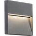 Knightsbridge LWS4G 230V IP44 4W LED Square Wall / Guide light - Grey Light Switches Knightsbridge - Sparks Warehouse