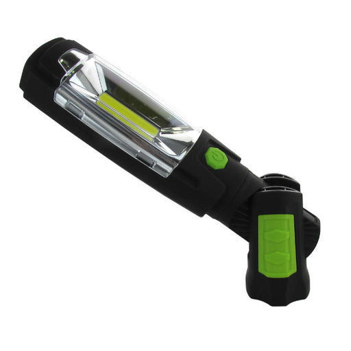 Luceco LILT30R65 USB Rechargeable Swivel Torch With Power Bank 300lm 3W 6500k Site Lighting Luceco - Sparks Warehouse