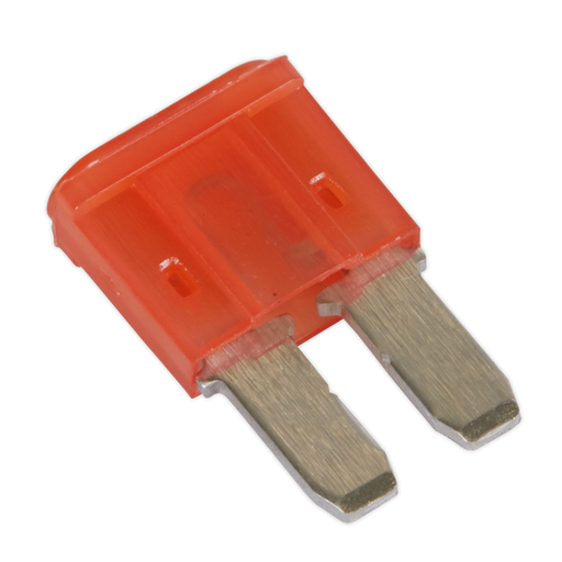 Sealey - M2BF10 Automotive MICRO II Blade Fuse 10A - Pack of 50 Consumables Sealey - Sparks Warehouse