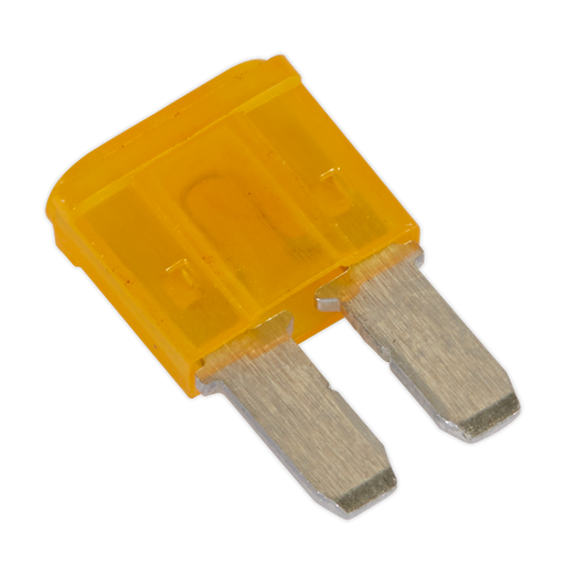 Sealey - M2BF5 Automotive MICRO II Blade Fuse 5A - Pack of 50 Consumables Sealey - Sparks Warehouse