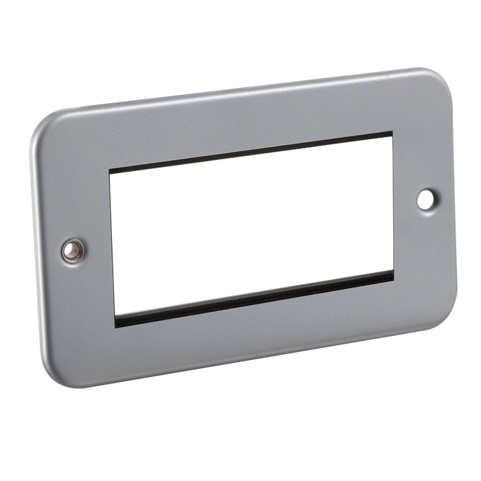 Knightsbridge M4G Metal Clad 4G Modular Face Plate Faceplate Knightsbridge - Sparks Warehouse
