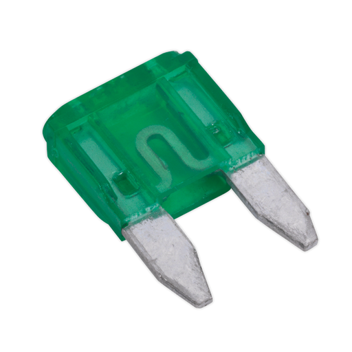 Sealey - MBF3050 Automotive MINI Blade Fuse 30A Pack of 50 Consumables Sealey - Sparks Warehouse