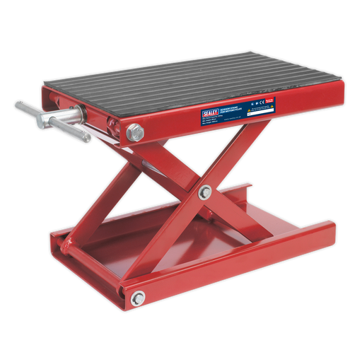 Sealey - MC5908 Scissor Stand for Motorcycles 450kg Motorcycle Tools Sealey - Sparks Warehouse