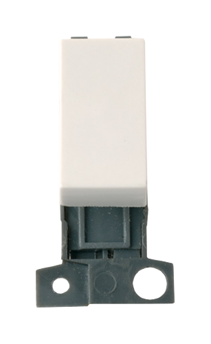 Scolmore MD001PW - 1 Way 10AX Switch - Polar White MiniGrid Scolmore - Sparks Warehouse