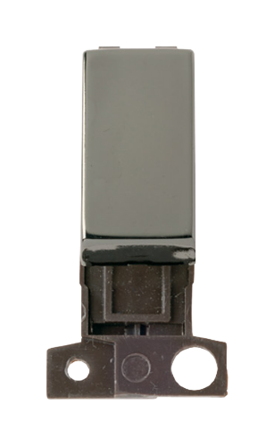 Scolmore MD004BN - 2 Way Retractive Ingot 10A Switch - Black Nickel MiniGrid Scolmore - Sparks Warehouse