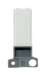 Scolmore MD008WH - Blank Module - Click White MiniGrid Scolmore - Sparks Warehouse
