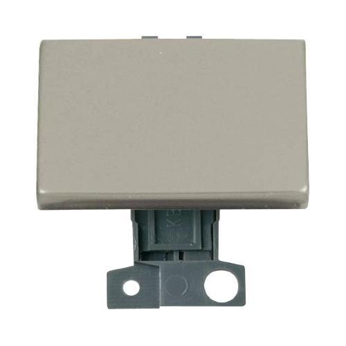 Scolmore MD009PN - 2 Way Ingot 10AX “Paddle” Switch - Pearl Nickel MiniGrid Scolmore - Sparks Warehouse