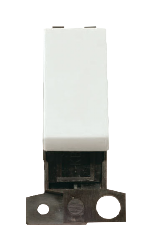 Scolmore MD028WH - 10AX Intermediate Switch - Click White MiniGrid Scolmore - Sparks Warehouse