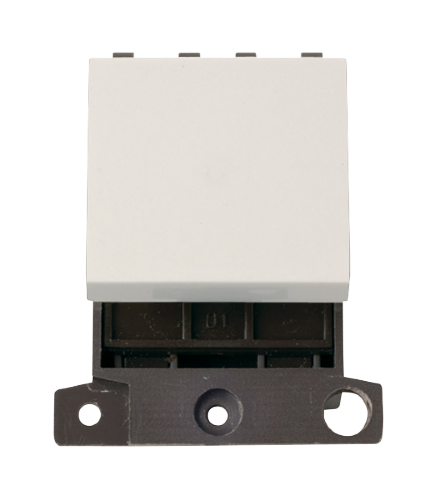 Scolmore MD032PW - 32A DP Switch Module - Polar White MiniGrid Scolmore - Sparks Warehouse