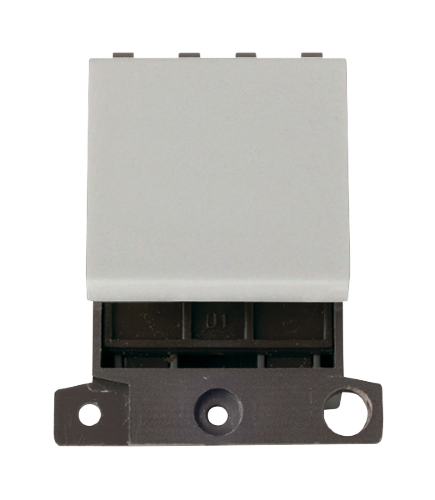 Scolmore MD032WH - 32A DP Switch Module - Click White MiniGrid Scolmore - Sparks Warehouse