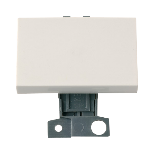 Scolmore MD038PW - 10AX Intermediate 'Paddle' Switch Module - Polar White MiniGrid Scolmore - Sparks Warehouse