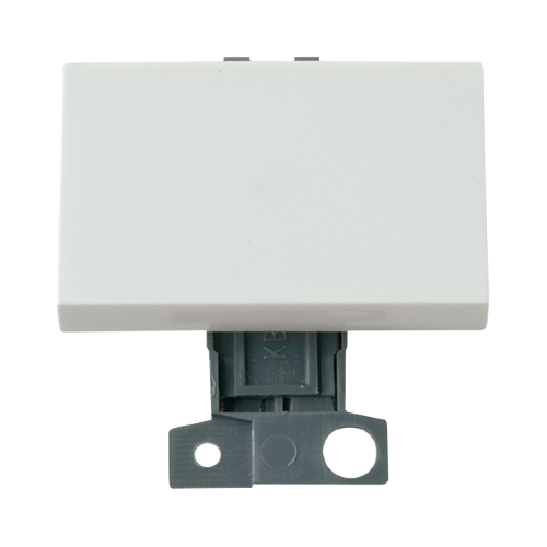 Scolmore MD038WH - 10AX Intermediate 'Paddle' Switch Module - Click White MiniGrid Scolmore - Sparks Warehouse