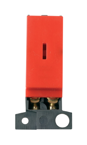 Scolmore MD046RD - 13A Resistive DP Keyswitch - Red MiniGrid Scolmore - Sparks Warehouse