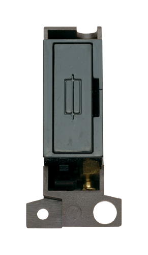 Scolmore MD047BK - 13A Fused FCU Module - Black MiniGrid Scolmore - Sparks Warehouse