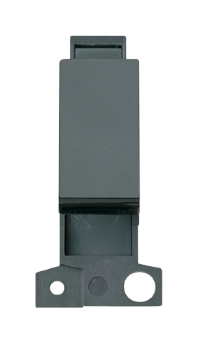 Scolmore MD075BK - 10A 3 Position Retractive Switch - Black MiniGrid Scolmore - Sparks Warehouse